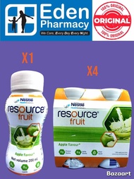 Nestle Resource Fruit Apple Flavour ( 1 x 200 ml ) / ( 4 x 200 ml )