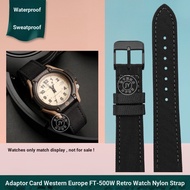 Suitable for Casio FT-500W AW-80V W-89H Forester Retro Wrist Watch Nylon Watch Strap Male 19mm