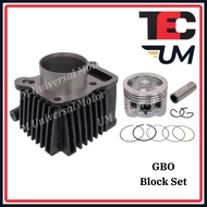 HONDA GBO / C70 BLOCK CYLINDER SET BLOK COMPLETE SET PISTON RING TEC STANDARD 47MM
