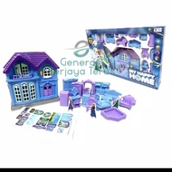 Happy Home With Frozen And Hello Kitty/ House Kids Toys - frozen/ Kids Toys