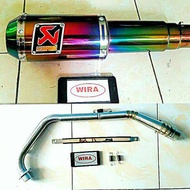 Acrapovic racing Exhaust NEW CBR150R /B150R / R15 V3 / XABRE / VIXION / BYSON / Max / MX KIN / SATRI