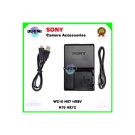 【Kora123】 FOR DSC-WX10 HX7 HX9V H70 HX7C Camera NP-BG1 + Charger + Data Cable
