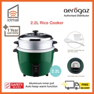 [Local Seller] Aerogaz AZ-122RC 2.2 Litre Rice Cooker