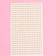 2mm Gold Face Jewels, Hair Jewels, Eyebrow Jewels, Diamond Stickers
