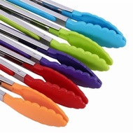 Cake Tongs Food Tongs Plastic Color Tongs Fried Food Tongs