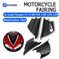 Motorcycle Fairing Side Winglet Aerodynamic Wing Deflector Spoiler for Ducati Panigale V2 V4 899 959 1198 1199 1299