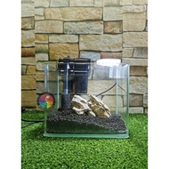 Aquarium Fish Tank 18cm (2) Combo Set (Curve)