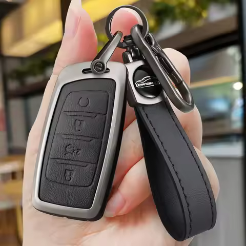 Key FOB Holder cover case for Changan Hunter F70 CS35 CS75 PLUS CS85 COUPE CS95 Remote 4 Buttons Pro