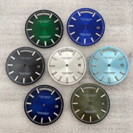 Watch Accessories~31mm Dial Modified Subtitle Customized Nails Green Luminous Dial Suitable for 8285