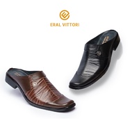 Erlux 11 - Sepatu Sandal Pria Kulit Tutong Selop Bustong Eral Vittori