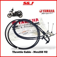 ORIGINAL YAMAHA NVX 155 V2 NVX V2 THROTTLE CABLE MINYAH CABLE THROTTLE CABLE NVX155 V2 BBP-F6301-01