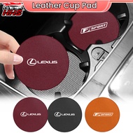 Lexus Car Coaster Cup Holder Anti-Slip Rubber Pad Decoration Mat Imprinted Car Logo Water Cup Pad Fo