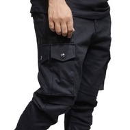 Terbaru National Geographic Baggy Jogger Canvas Cargo Pants Original Authentic Best Seller