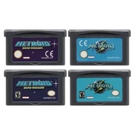 Metroid Series GBA Game Cartridge 32 Bit Video Game Console Card  Fusion Zero Mission USA EUR Versio