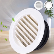 【strongaroetrtn】Exterior Wall Air Vent Grille Plastic Round Air Exhaust Vent Gr