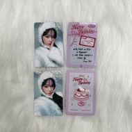 ⭐Korea Daigou Genuine Version⭐Regular aespa Zhaka winter2026 Gold Winter Birthday Card Must-have