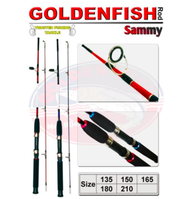 Joran Golden Fish Sammy 135 150 165 180 cm | Kuat Original GoldenFish Premium Rod Elegan Tersedia Ha