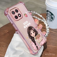 Casing Honor X6C X6 X6S X8 4G 5G X6A X6B X8A X8B X8C phone case for NEW Silicone Four corner anti fa