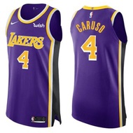 NBA Alex Caruso "CaruShow" Nike Statement Authentic Jersey Los Angeles Lakers Full Size