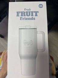 Line friends 不鏽鋼杯 隨身杯連飲管 健身杯