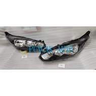 FORD FIESTA 2014 HEAD LAMP LIGHT LAMPU DEPAN (SMOKE /HITAM)