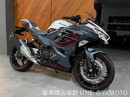 【敏傑宇軒】2024 Kawasaki 忍者 NINJA 400 消光灰白紅 總代理公司車
