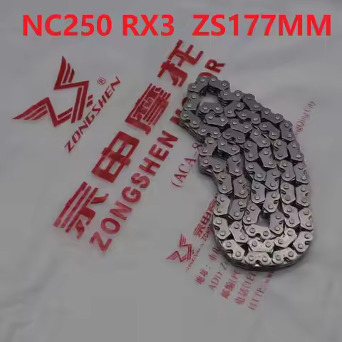 250cc KAYO t6 k6 Motorcycle Accessories Engine Time Cam Timing Chain 100 Links For Zongshen NC250 ZS
