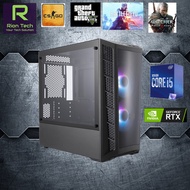 Gaming Desktop intel i5/i3 + Nvidia RTX 3060Ti/2060/GTX 1660/ 1650/Intel UHD PC Gaming Cpu