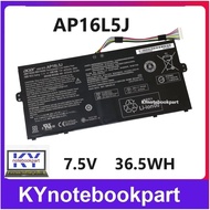 BATTERY ORIGINAL Acer แบตเตอรี่ ของแท้ Acer Aspire SWIFT 5 SF514 S5-571 SP111-32 N17W3  AP16L5J