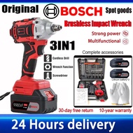 100% Original Bosch Wrench Set 3IN1 High Power 9980VF Lithium Battery Impact Drill Driver Screwdrive