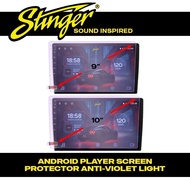 Pelindung Skrin Protector Anti- Violet untuk Android Player 9 Inch/10 Inch