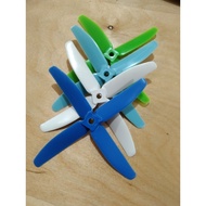 1pair Gemfan Propeller 5040 5x4 4Blade Nylon fiber glass RC Drone