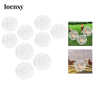 Ioensy Ball Shape Chicken Cage Portable Ventilation Rolling Chicken Coop Rabbit Hutch Cage for Geese