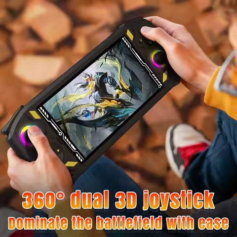 RG52 Pro Max Retro Handheld Game Console 5.5 Inch IPS Screen Android 13 2.4G+5G Dual-band WIFI BT5.0