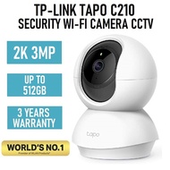 TP-Link Tapo C210 3MP 2K WI-FI Home Security IP Camera CCTV Night Vision Motion Detection