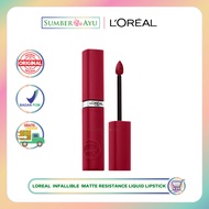 Loreal INFALLIBLE MATTE RESISTANCE LIQUID LIPSTICK