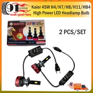 KAIER R7 45W HIGH POWER LED BULB HEADLIGHT H4/H7/H8/H11/HB4 9006