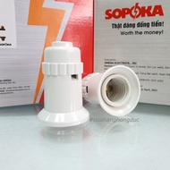 500W storm-resistant ceramic core lamp holder with swirl thread E27 DB500W SOPOKA