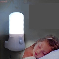 QQMALL LED Switch Light Fashion Plug-in Kids Room Emergency Light Wall Socket Home Decoration Night Light