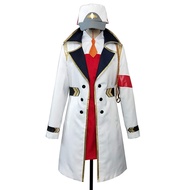 Darling in The FRANXX 02 Cosplay Costume Zero Two White Coat Hat Anime Cos