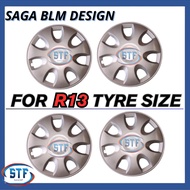 Universal R13'' Inch Car Wheel Cover Tyre Center Hub Cap Steel Rim Universal 13 Inch Rim Cover (Saga