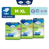 Tena Value Adult Tape Diapers M/L/XL Size