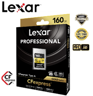 Lexar 160GB Professional CFexpress Type A (Gold)
