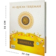 The Quran Has A Large Translation Of The JUMBO Seniors - The Elderly AL QUR'AN Is A3 - The Koran Is 28x36