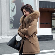 E35❄️เสื้อโค้ทกันหนาว ขนเฟอร์ บุขนหนา ได้ถึงติดลบ * FUR ผู้หญิง กดติดตามร้านค้ารับส่วนลดค่ะ ส่งทันที