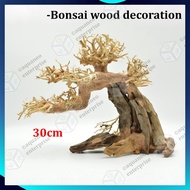 Bonsai Wood Aquarium Decoration Driftwood Aquascape - L