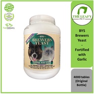 BYS Brewers Yeast Fortified with Garlic - 4000 tabs