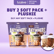 [NEW] TEALIVE 2 SOFT PACK + PLUSHIE ( MATCHA )