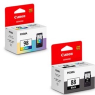 單一價 CANON 原廠墨水匣 PG-88 PG-98適用:Canon PIXMA E500/E600
