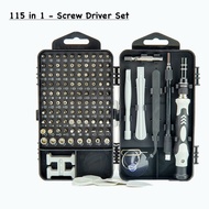 115 in 1 Mini Screw driver Set Precision Magnetic Screwdriver DIY Tool Kit